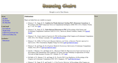 Desktop Screenshot of bouncingchairs.net