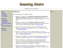 Tablet Screenshot of bouncingchairs.net